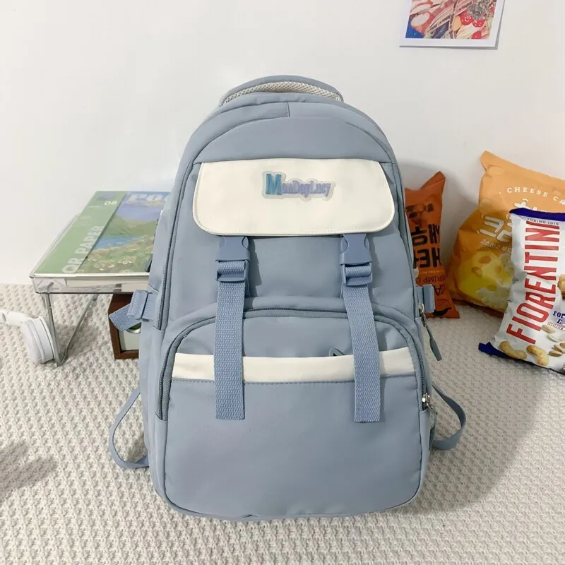 BACK TO COLLEGE   Waterproof Girl Backpack Fashion Teenagers Bookbag Kawaii Rucksack Women Shoulder Bag High Quality Schoolbag Mochila
