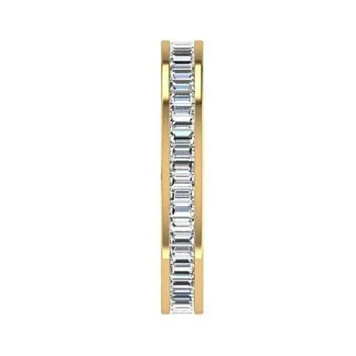 Baguette Diamond Eternity Ring 18K White Gold (1.20 ct. tw.)