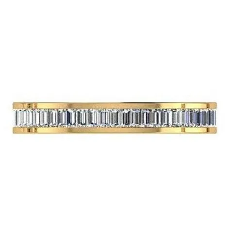 Baguette Diamond Eternity Ring 18K White Gold (1.20 ct. tw.)