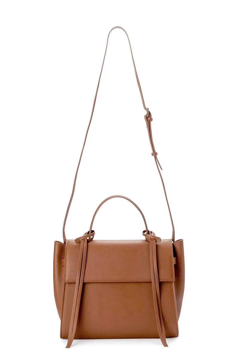 Bank Leather Handbag