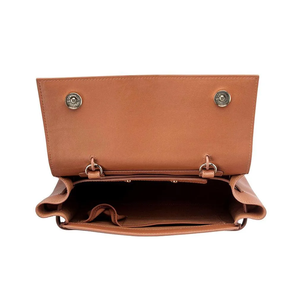 Bank Leather Handbag