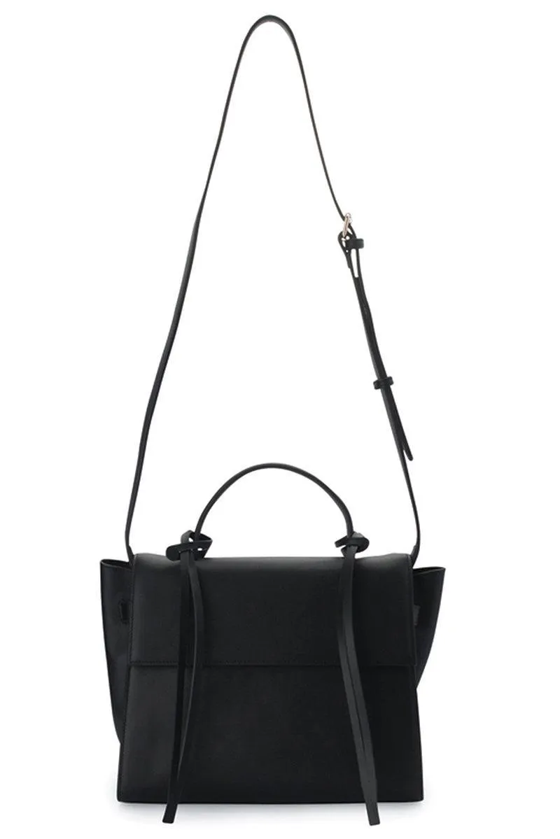 Bank Leather Handbag