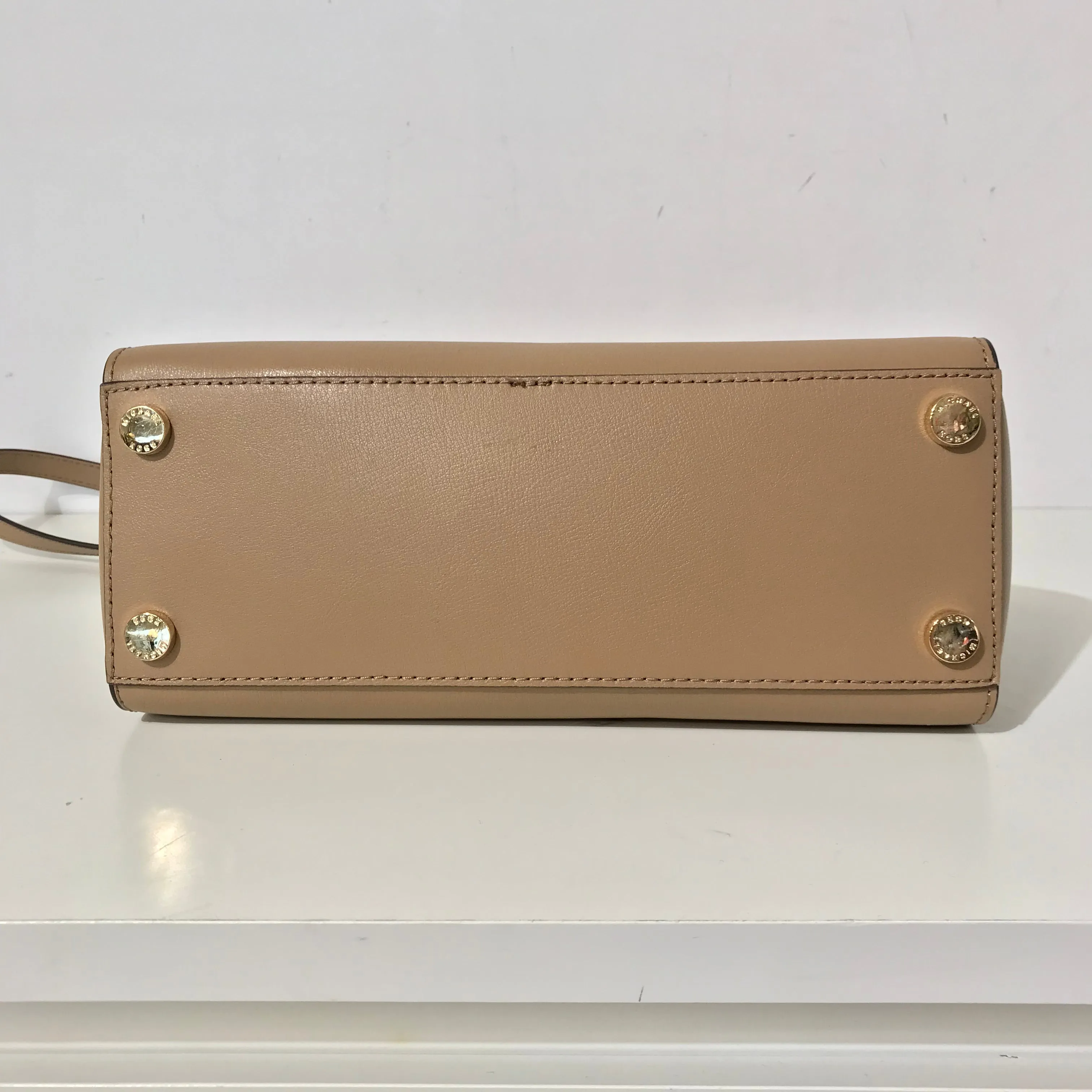 Beige Satchel