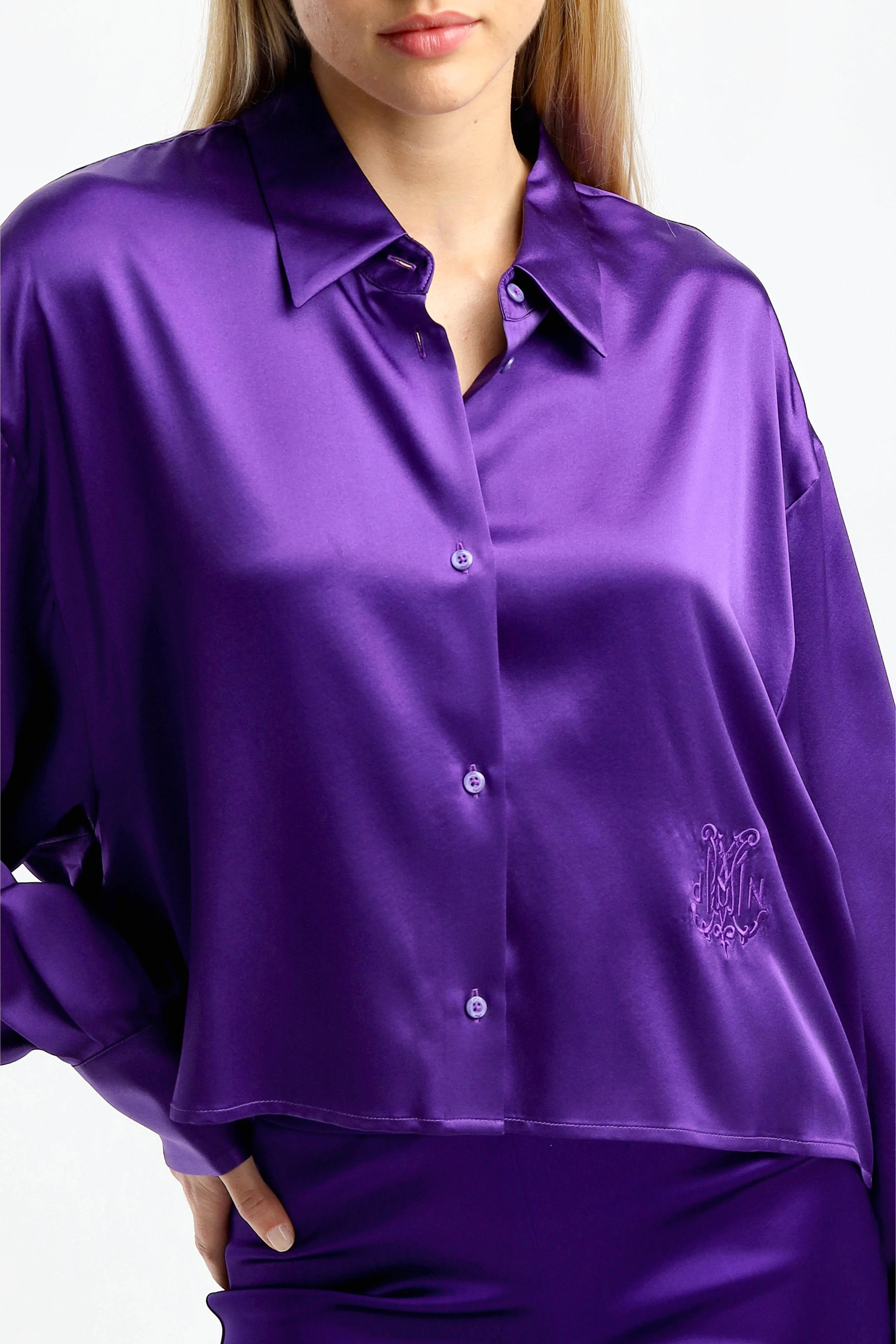 Bluse Baby Chloe in Violet