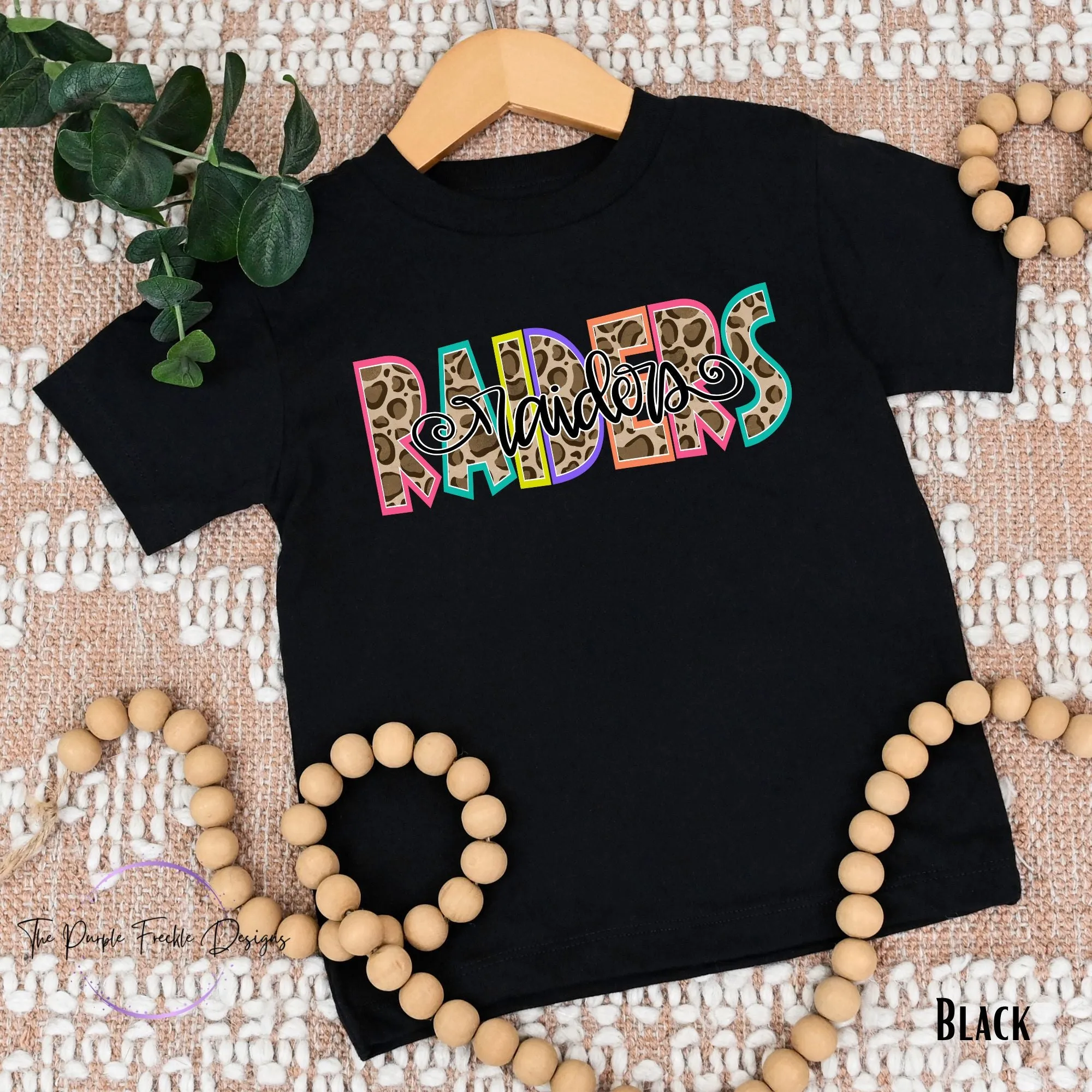 Cheetah Mascot Tees Kids