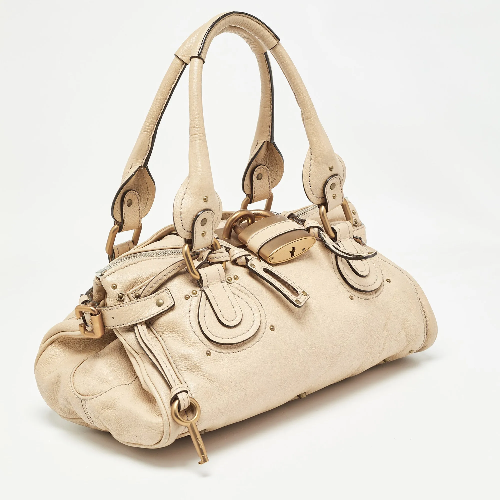 Chloe  Leather Medium Paddington Satchel