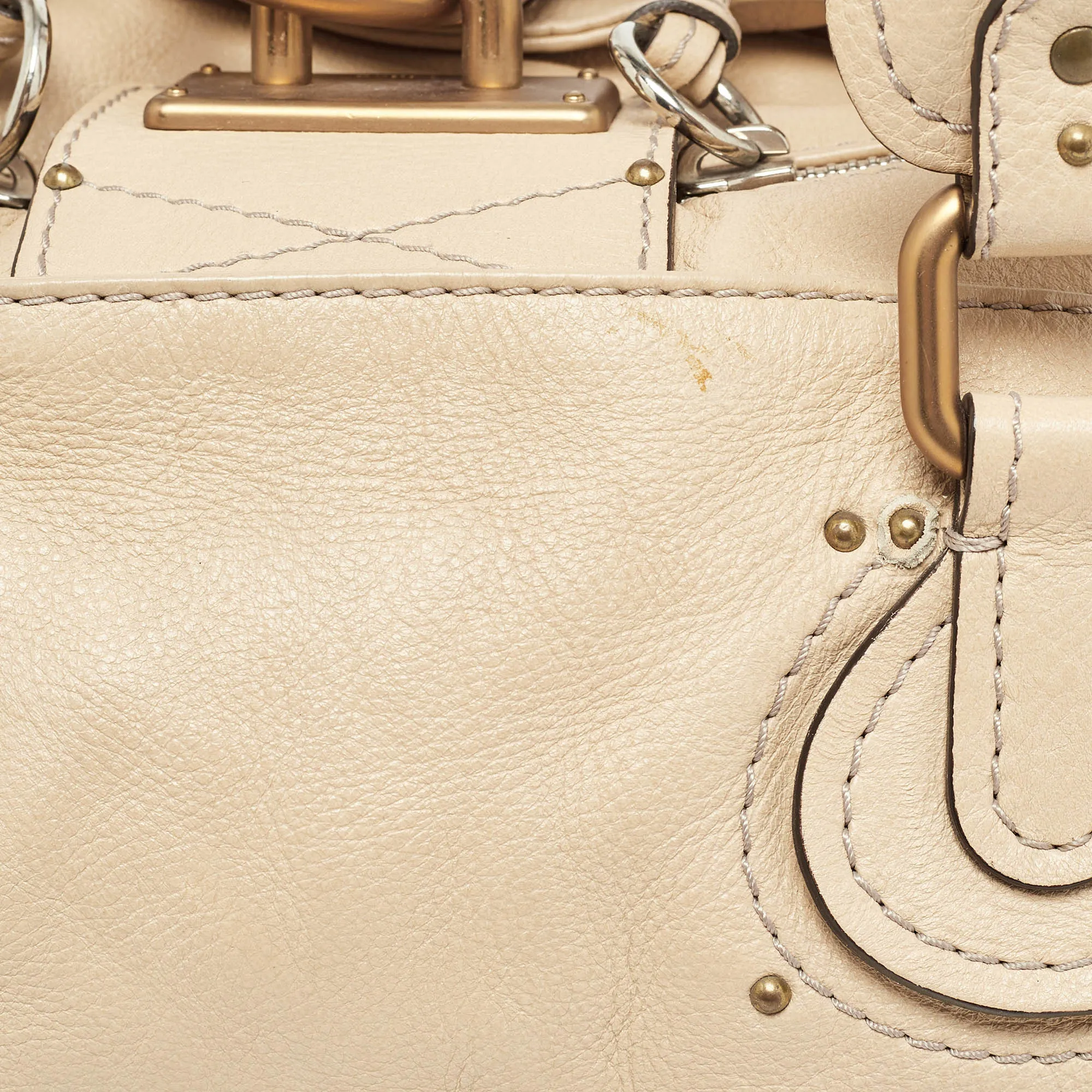Chloe  Leather Medium Paddington Satchel
