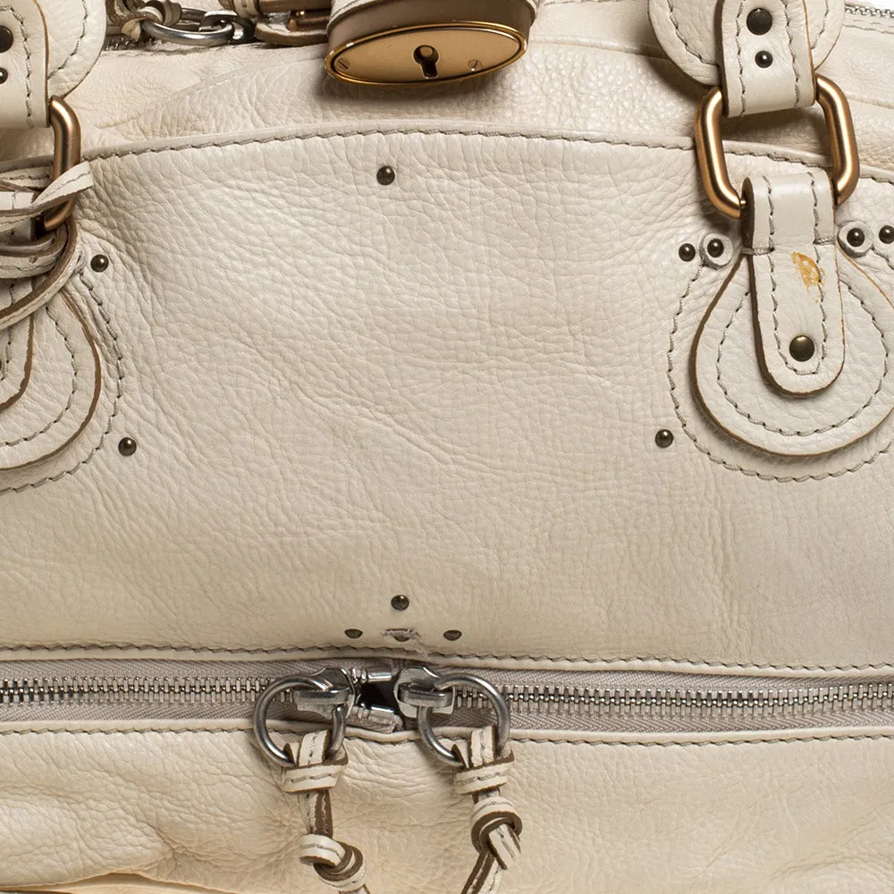 Chloe  Leather Paddington Zipped Satchel