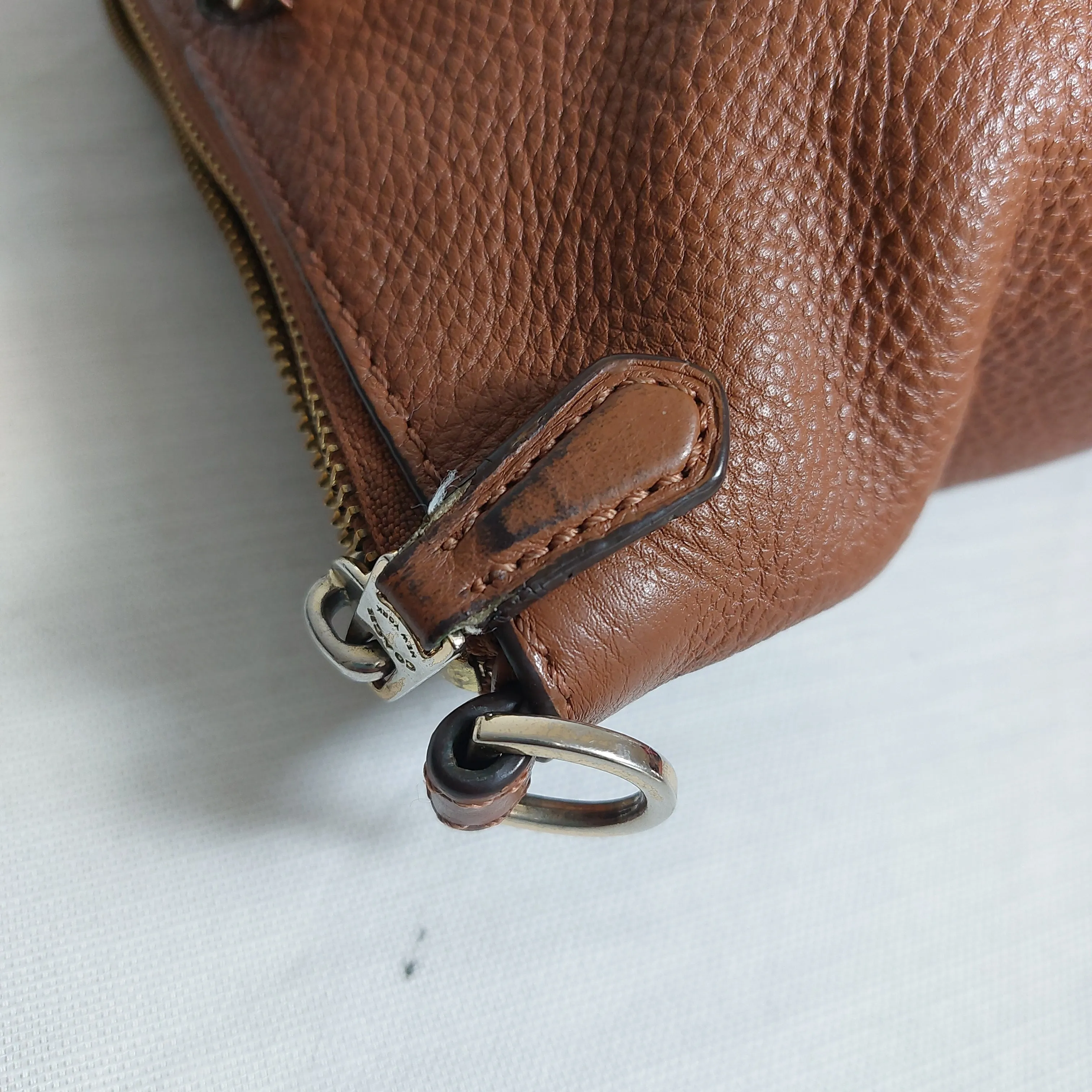 Coach Brown Leather Kelsey Satchel | Pre Loved |