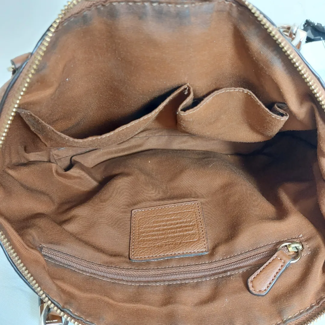 Coach Brown Leather Kelsey Satchel | Pre Loved |