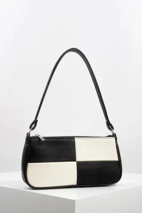 Color Block Underarm Handbag