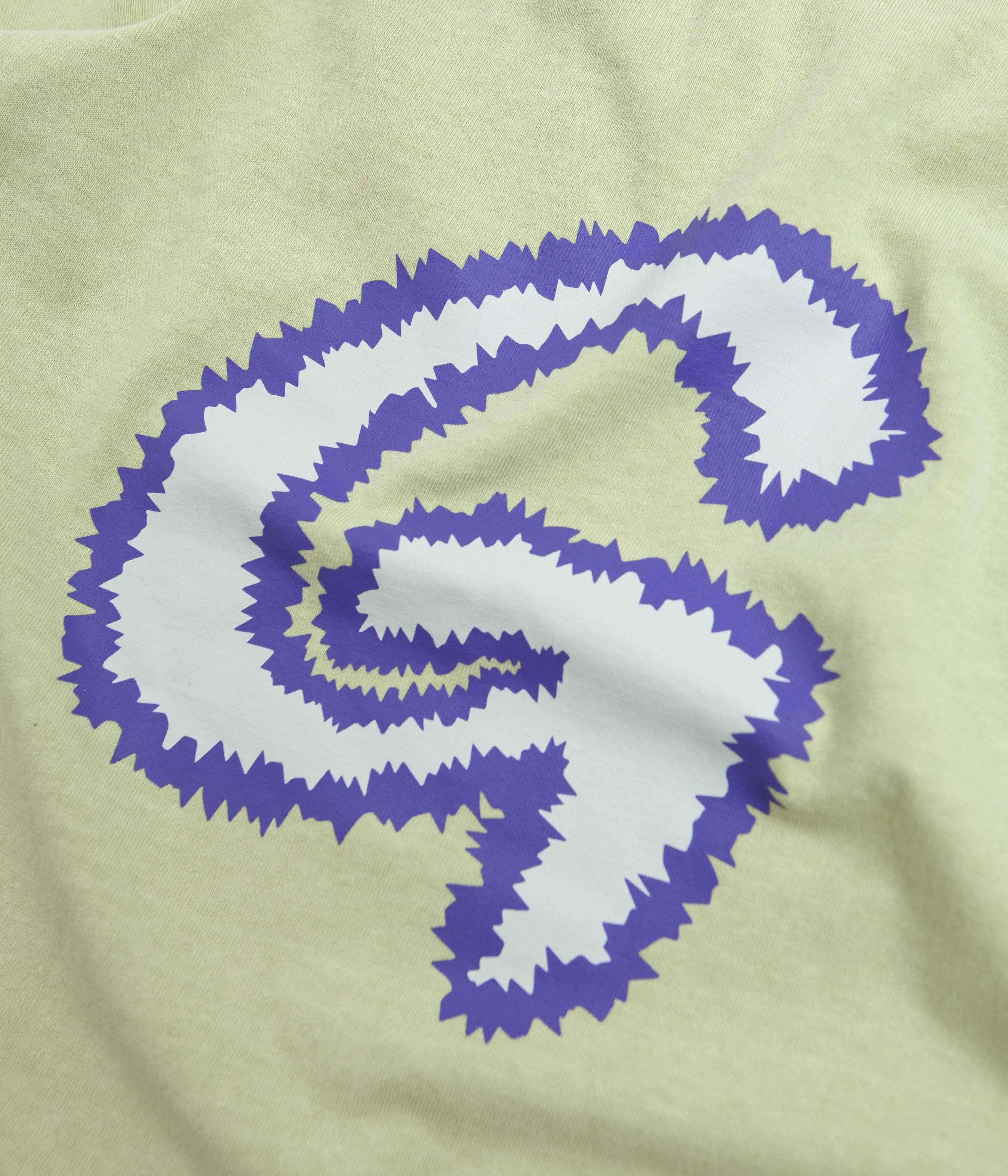 Gramicci Fuzzy G-Logo T-Shirt - Smoky Mint Pigment