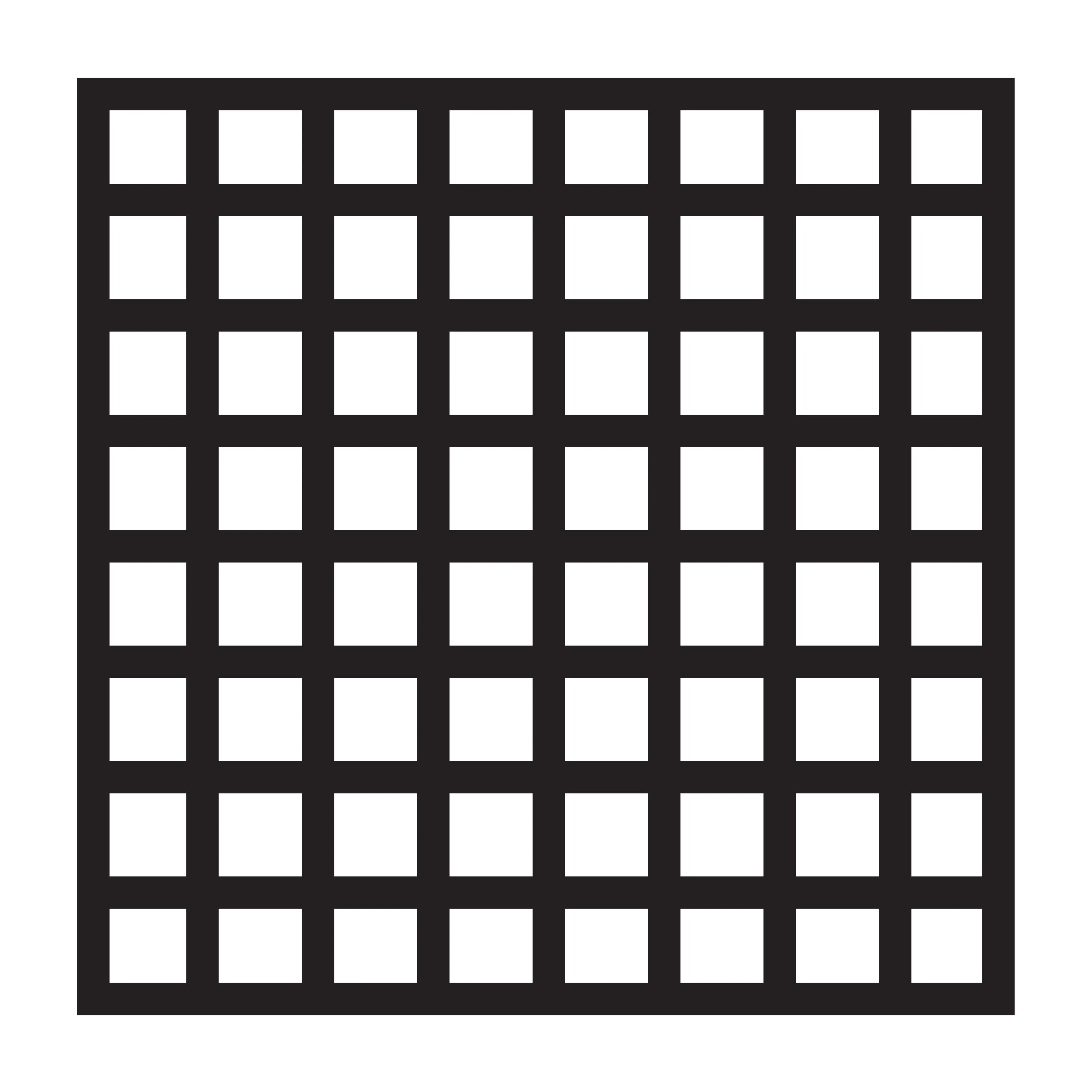 METALWORKS Open Cell Square Lay-In