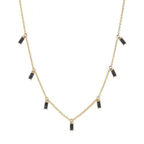 Necklace Princess Baguette