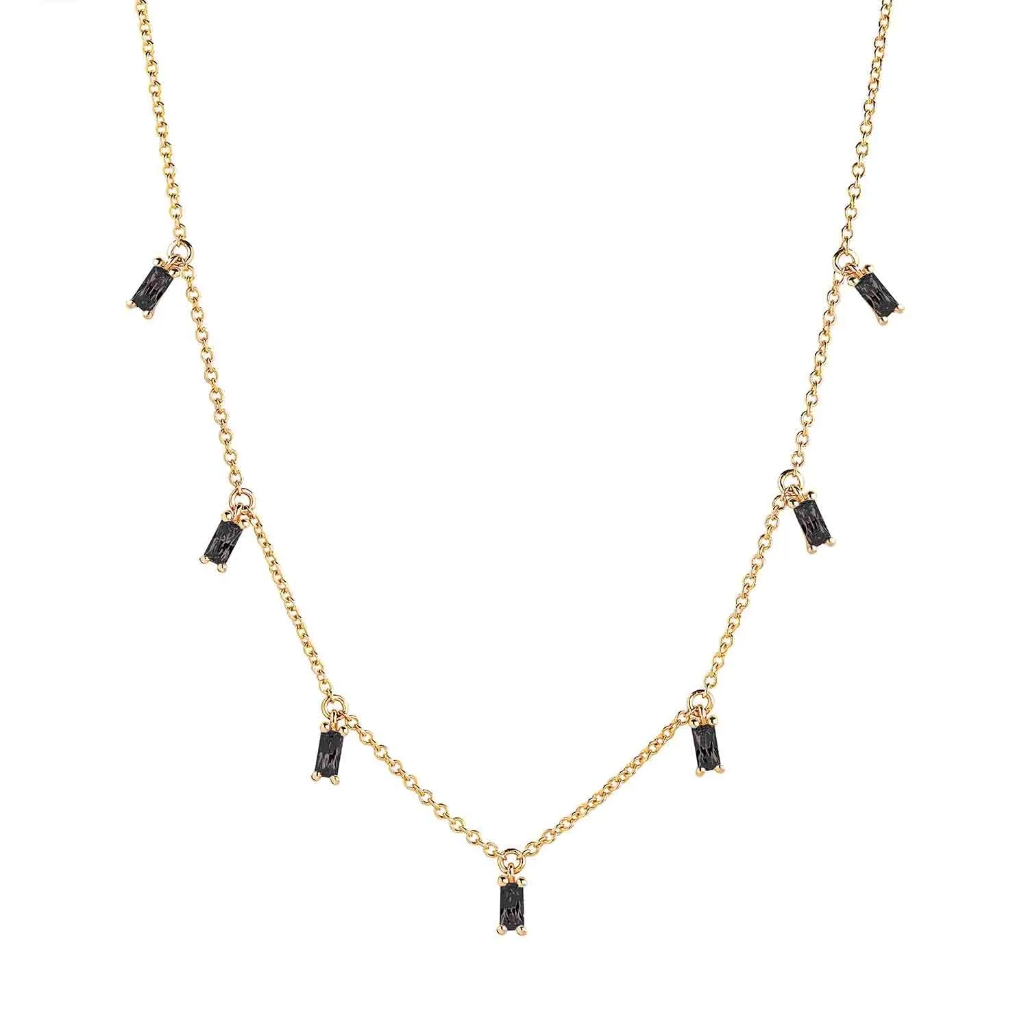 Necklace Princess Baguette