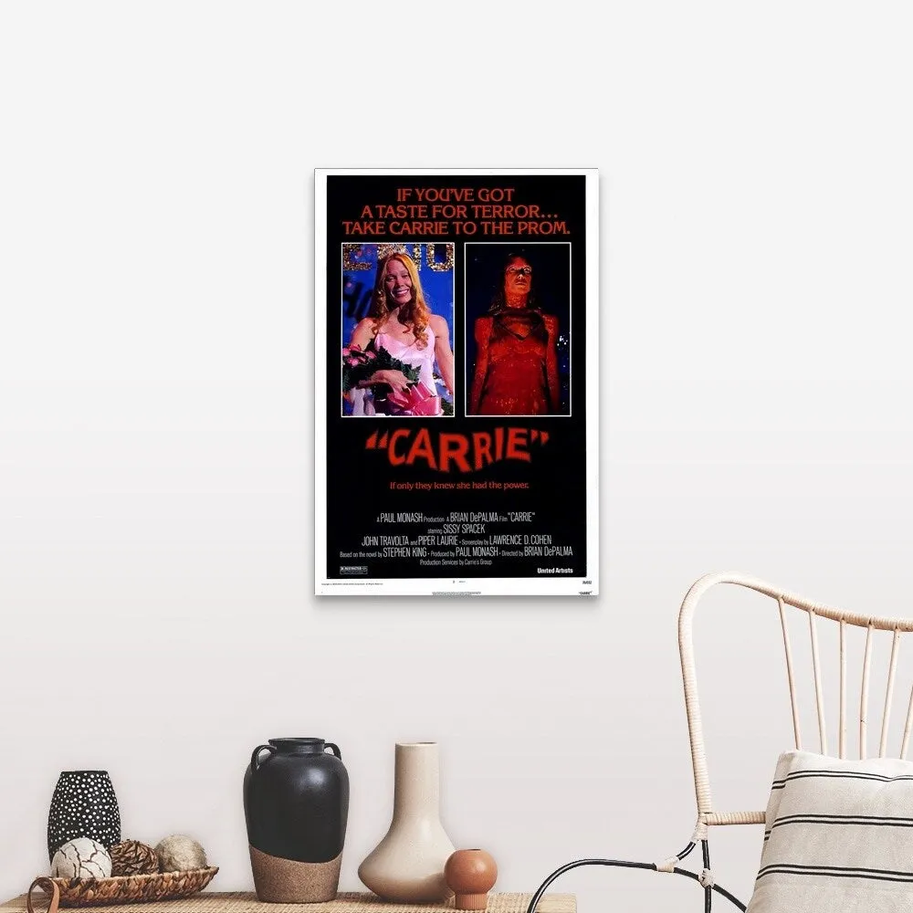 "Carrie (1976)" Canvas Wall Art