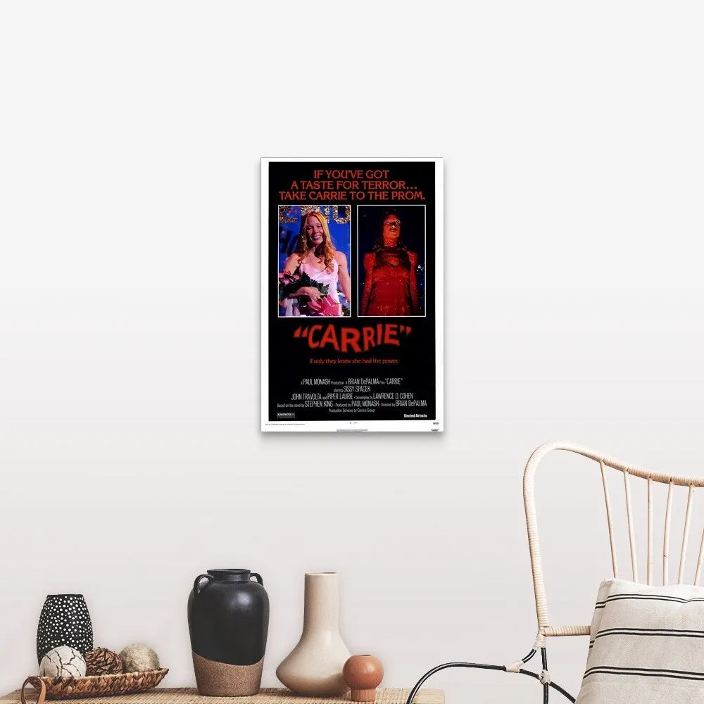 "Carrie (1976)" Canvas Wall Art