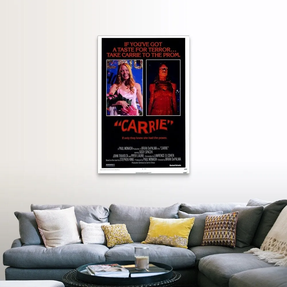 "Carrie (1976)" Canvas Wall Art