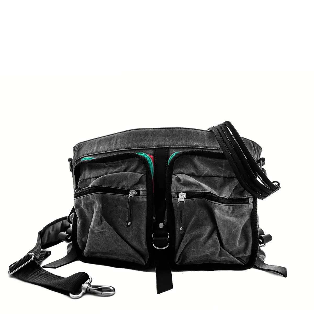 Two-In-One Shoulder bag/ Backpack/Sling Bag/ Hip Bag